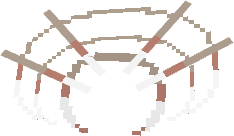 Серо-Розовая Нимб-Аура